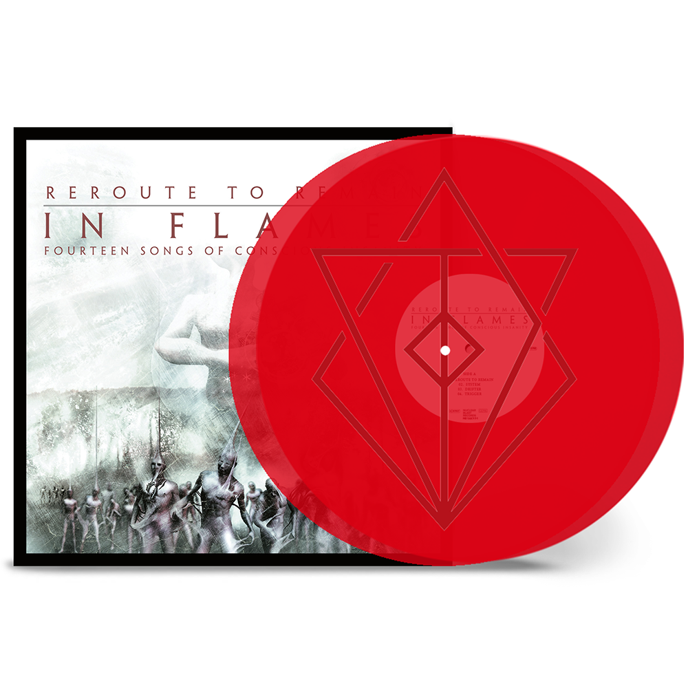 Reroute to Remain Transparent Red 2LP Front