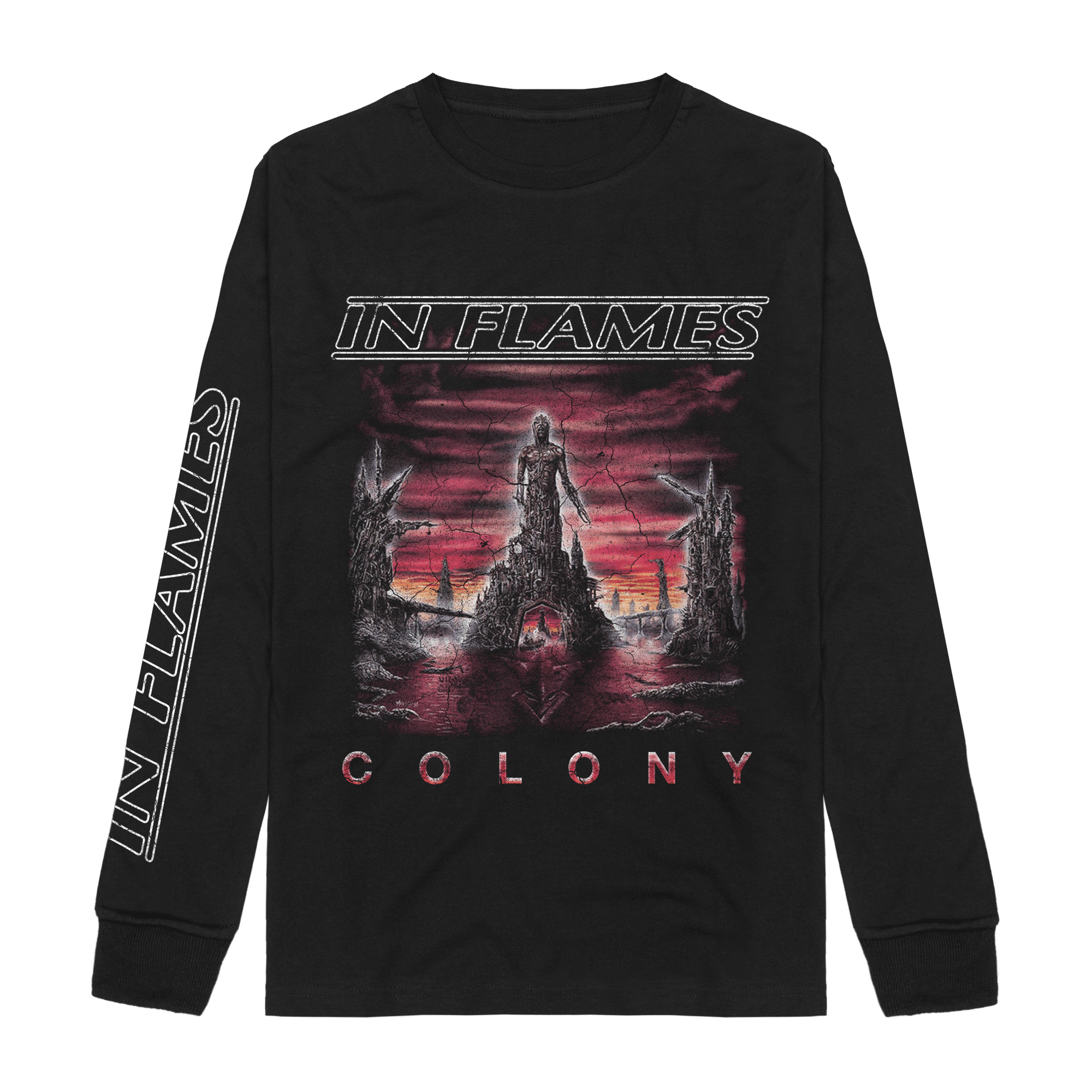IN FLAMES Tシャツ Colony Longsleeve – In Flames US Store
