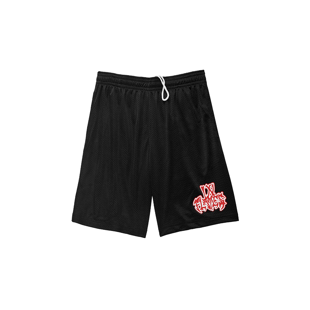 LOGO MESH SHORTS