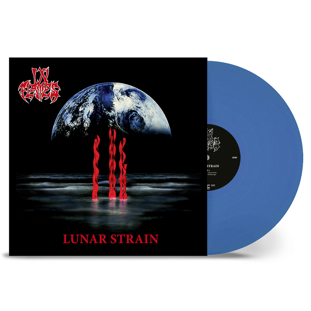 Lunar Strain Transparent Blue LP - In Flames Shop