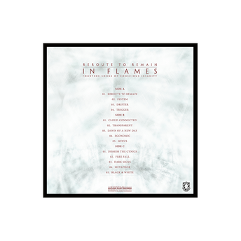 Reroute to Remain Transparent Red 2LP Back