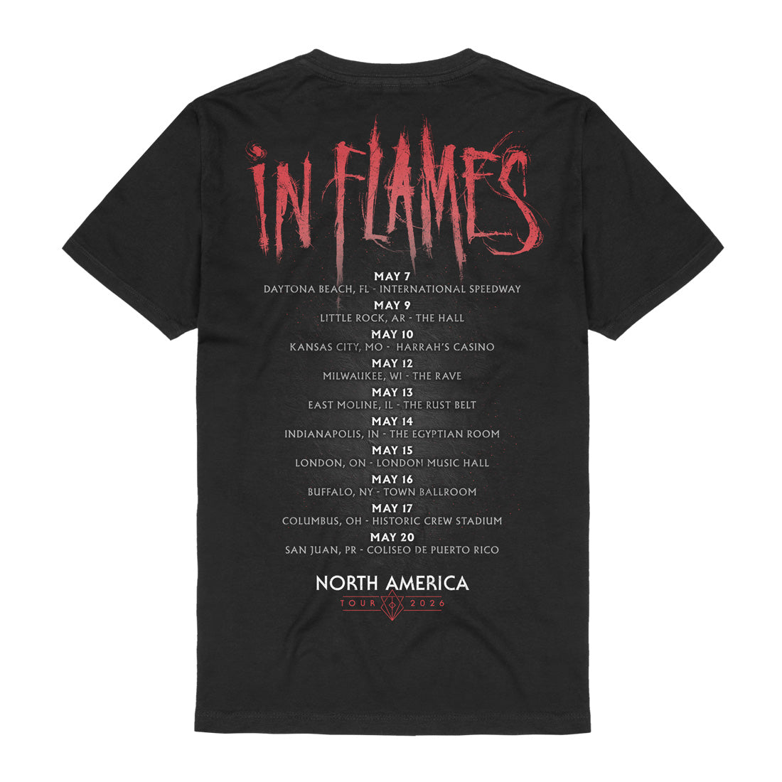 North American Tour 2026 Shirt