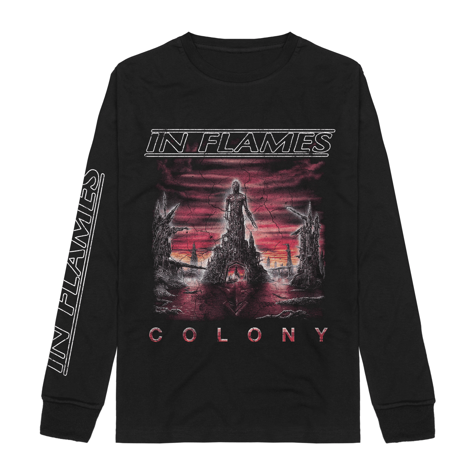 IN FLAMES Colony インフレイムズ コロニー Tシャツ バンドT Colony Longsleeve – In Flames US Store