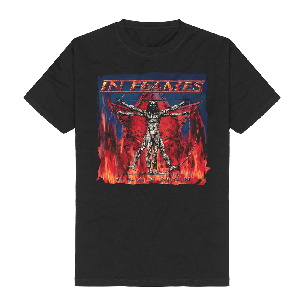arkiv alarm Bedrag Clayman World Tour 2000 T-Shirt – In Flames Shop