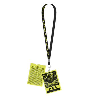 In Flames Clayman 2020 World Tour AA Laminate