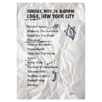 In Flames NYC Set List